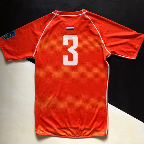 Netherlands National Rugby Team Jersey 2017 Player Issue 2XL Underdog Rugby - The Tier 2 Rugby Shop 