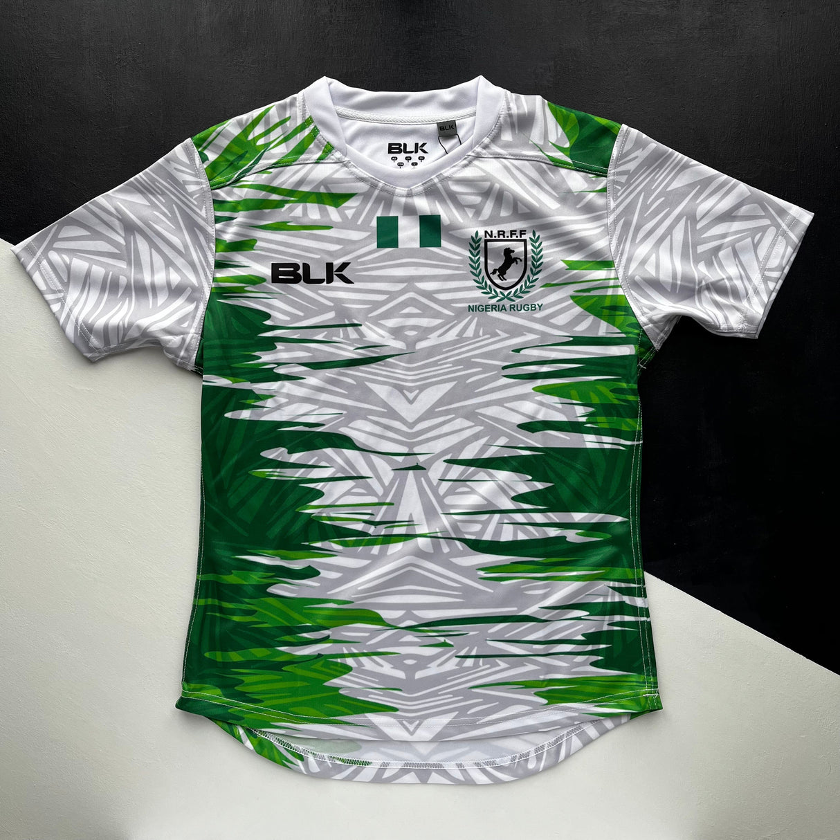 Nigeria National Rugby Team Shirt 2022/23 Underdog Rugby - The Tier 2 Rugby Shop 