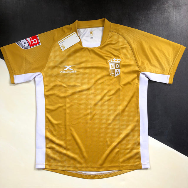 NOLA Gold Rugby Team Jersey 2018 Medium BNWT Underdog Rugby - The Tier 2 Rugby Shop 