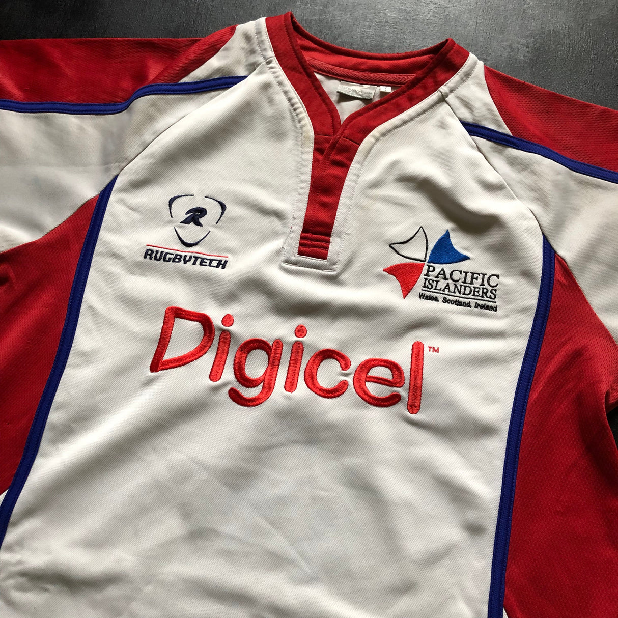 Pacific Islanders Rugby Team Jersey 2006 Large Underdog Rugby - The Tier 2 Rugby Shop 