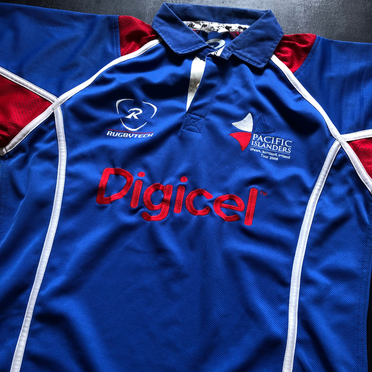 Pacific Islanders Rugby Team Training Jersey 2006 2XL Underdog Rugby - The Tier 2 Rugby Shop 