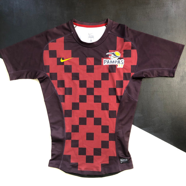 Pampas XV Rugby Team Jersey 2015 Away Player Issue Medium Underdog Rugby - The Tier 2 Rugby Shop 