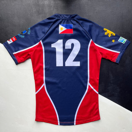 Philippines National Rugby Team Jersey 2014 Match Worn (No.12) Large Underdog Rugby - The Tier 2 Rugby Shop 