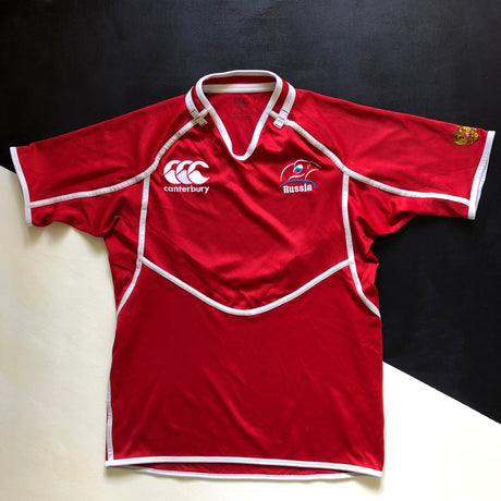 Russia National Rugby Team Jersey 2011/12 Medium Underdog Rugby - The Tier 2 Rugby Shop 