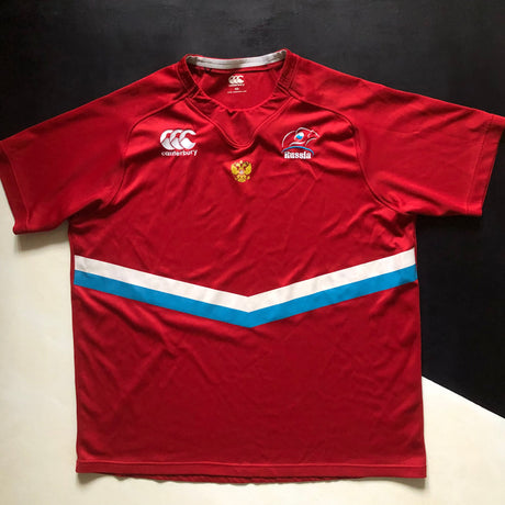 Russia National Rugby Team Jersey 2013/14 3XL Underdog Rugby - The Tier 2 Rugby Shop 