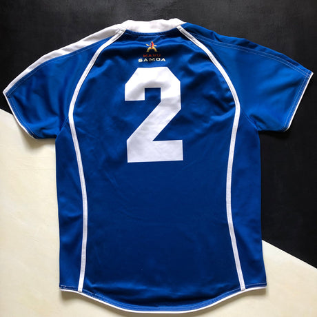 Samoa National Rugby Team Jersey 2006 Match Worn XXL Underdog Rugby - The Tier 2 Rugby Shop 