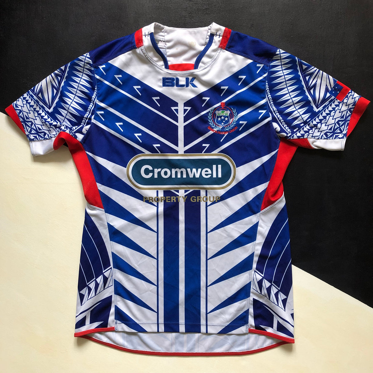 Samoa National Rugby Team Jersey 2015 Limited Edition Medium Underdog Rugby - The Tier 2 Rugby Shop 