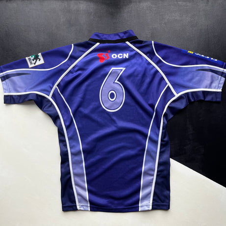 Shining Arcs Match Worn Jersey 2007 (Japan Top League) 6L Underdog Rugby - The Tier 2 Rugby Shop 