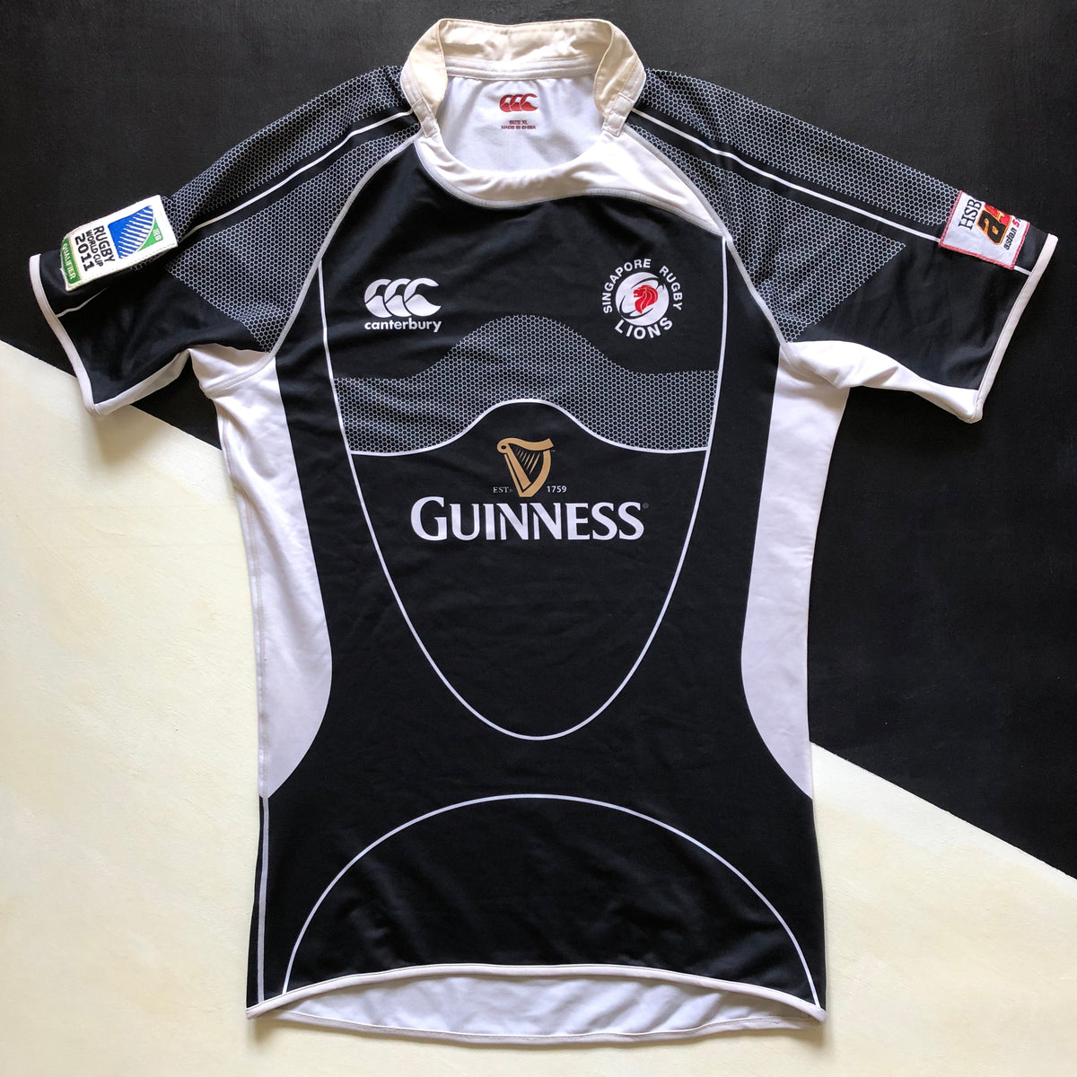 Maillot rugby AUCH porté SAINT-LARY 6 LNR vintage 2005 Maillot rugby AUCH porté SAINT-LARY 6 LNR vintage 2005