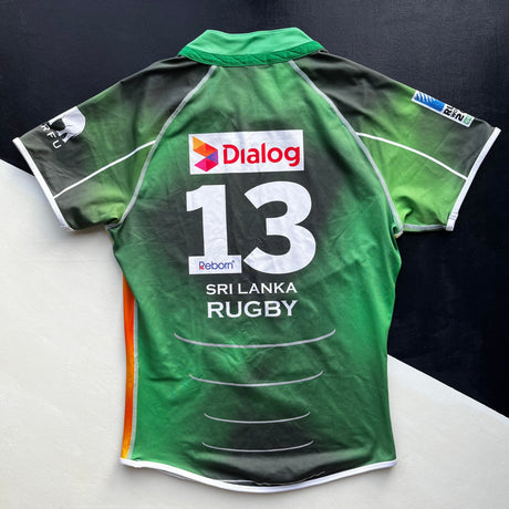 Sri Lanka National Rugby Team Jersey Match Worn (No.13) 2014 XL Underdog Rugby - The Tier 2 Rugby Shop 