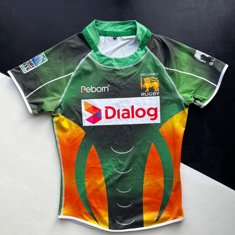 Sri Lanka National Rugby Team Jersey Match Worn (No.13) 2014 XL Underdog Rugby - The Tier 2 Rugby Shop 