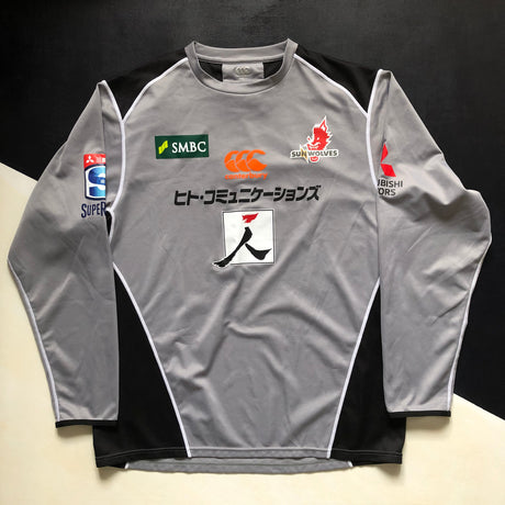 Sunwolves Rugby Team Long Sleeve Training Tee 5L Underdog Rugby - The Tier 2 Rugby Shop 