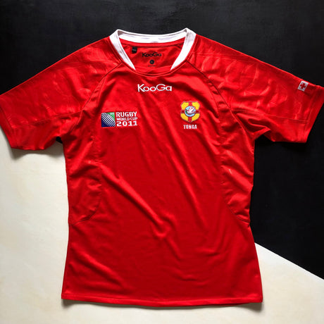 Tonga National Rugby Team Jersey 2011 Rugby World Cup Large Underdog Rugby - The Tier 2 Rugby Shop 