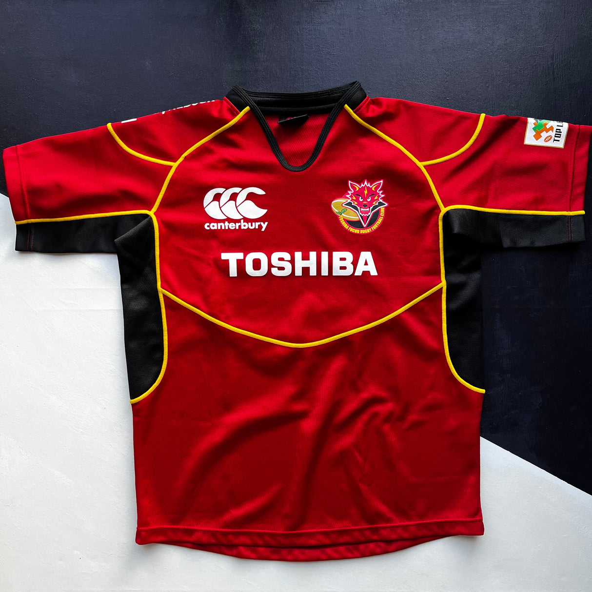 Toshiba Brave Lupus Rugby Team Jersey 2015 (Japan Top League) Large Underdog Rugby - The Tier 2 Rugby Shop 