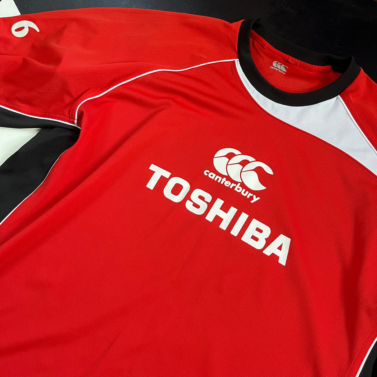 Toshiba Brave Lupus Tokyo Rugby Team Training Jersey 2008 Player Issue 6L Underdog Rugby - The Tier 2 Rugby Shop 