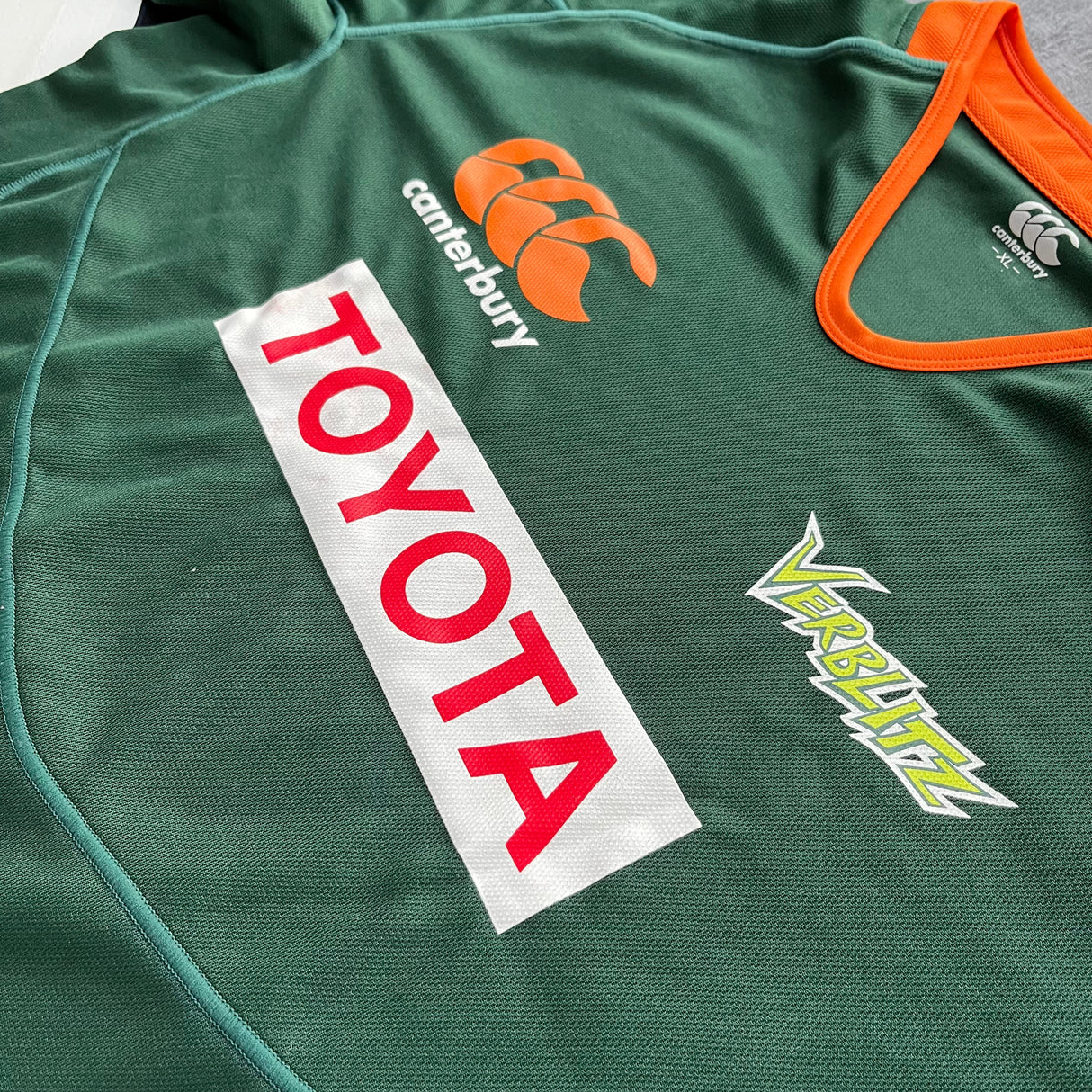 Toyota Verblitz Rugby Team Jersey 2015 (Japan Top League) XL Underdog Rugby - The Tier 2 Rugby Shop 