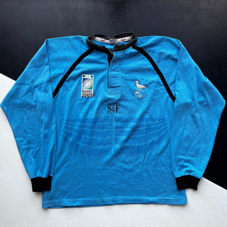 Uruguay National Rugby Team Jersey 2003 Rugby World Cup XL Underdog Rugby - The Tier 2 Rugby Shop 