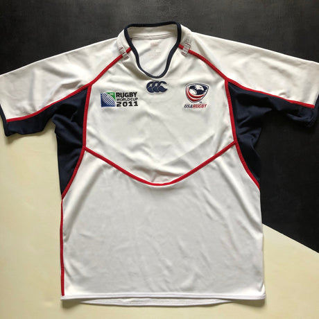 USA National Rugby Team Jersey 2011 Rugby World Cup Away XL Underdog Rugby - The Tier 2 Rugby Shop 