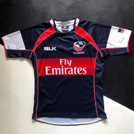 USA National Rugby Team Jersey 2014/15 Small Underdog Rugby - The Tier 2 Rugby Shop 