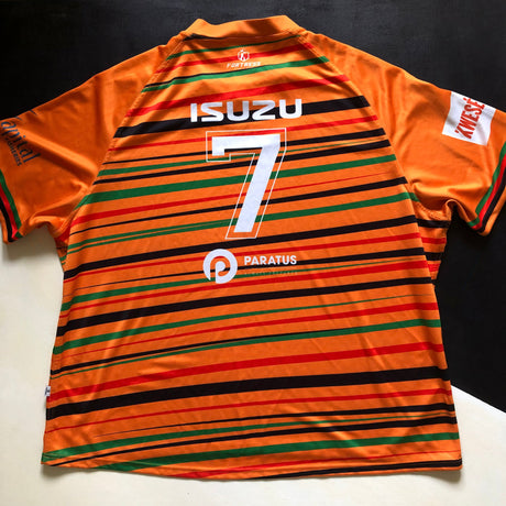 Zambia National Rugby Sevens Team Jersey 2019 Match Worn 6Xl Underdog Rugby - The Tier 2 Rugby Shop 
